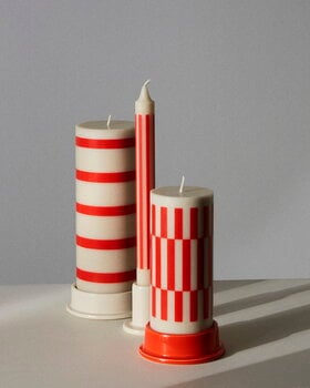 HAY Pattern candles, set of 4, crisp mix