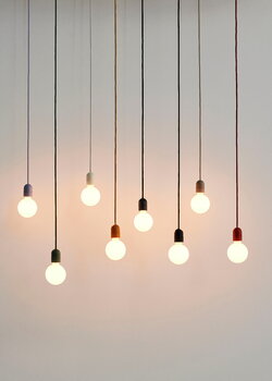 HAY Common pendant cord set, beton grey