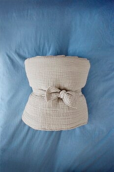 HAY Crinkle bedspread, 260 x 260 cm, cool grey