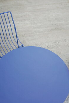Massproductions Tavolo Tio, 60 cm, alto, overseas blue