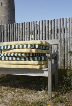 Skagerak Drachmann seat cushion, lemon - sand