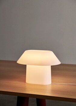 HAY Drome table lamp, white opal acrylic, decoration image