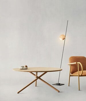 Eberhart Furniture Table basse Edda, 105 cm, chêne clair