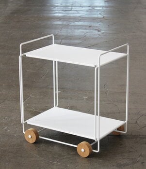 Everyday Design Tampere serving trolley, white