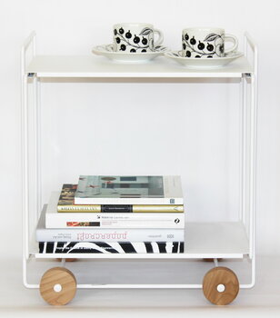 Everyday Design Tampere serving trolley, white