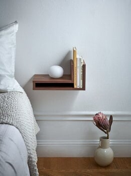 Maze F Shelf, links, Nussbaum