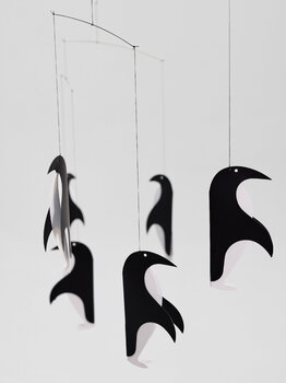 Flensted Mobiles Penguin Talk mobile, decoration image