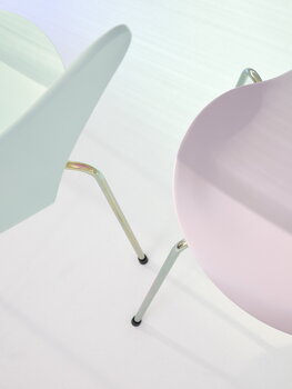Fritz Hansen Series 7 3107 tuoli, 7:14 AM Colour Edition, vaaleanpunainen - rainbow, sisustuskuva