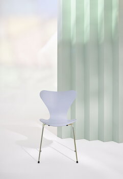 Fritz Hansen Series 7 3107 tuoli, 7:14 AM Colour Edition, sininen - rainbow, sisustuskuva