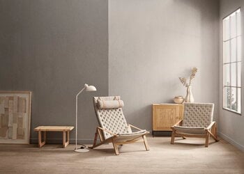 Carl Hansen & Søn FK11 Plico chair, oiled oak - natural linen