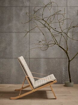 Carl Hansen & Søn FK11 Plico chair, oiled oak - natural linen