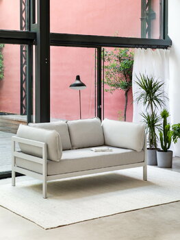 TIPTOE Easy 2-istuttava sohva, harmaa - vaaleanharmaa