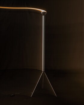 Flos Luminator floor lamp, dimmable, white