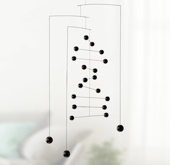 Flensted Mobiles Counterpoint mobile, black