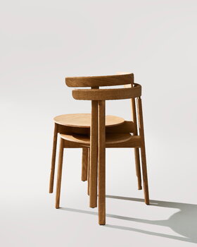 Form & Refine Lunar chair, oiled oak