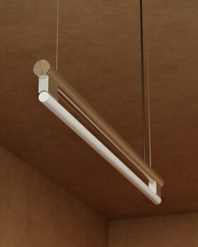 Frama Lampada a sospensione Eiffel Single, 100 cm, acciaio inox