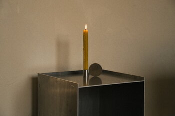 Frama Fundament candle holder, Form 3, stainless steel, decoration image