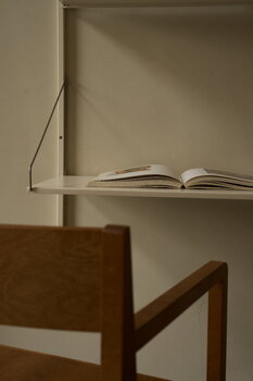 Frama Scaffale da parete + scrivania Shelf Library H1852, bianco caldo