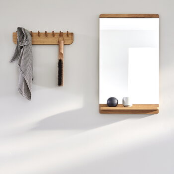 Form & Refine Rim wall mirror, oak