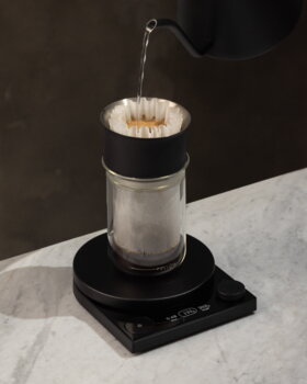 Fellow Bilancia di precisione Tally Pro, Studio Edition, nero opaco, immagine decorativa