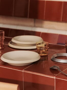 Ferm Living Ciotola Erena, 24 cm, crema, immagine decorativa