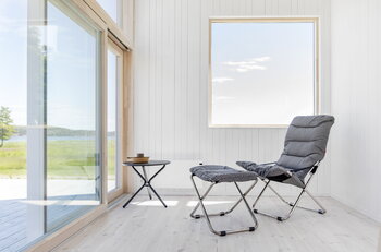 Fiam Poltrona Fiesta Soft Outdoor, alluminio - antracite, immagine decorativa