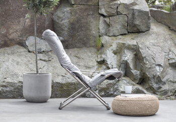 Fiam Poltrona Fiesta Soft Outdoor, alluminio - grigio, immagine decorativa