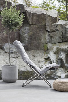Fiam Poltrona Fiesta Soft Outdoor, alluminio - grigio, immagine decorativa