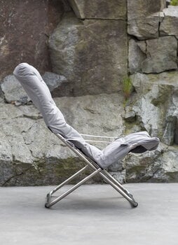 Fiam Poltrona Fiesta Soft Outdoor, alluminio - grigio, immagine decorativa
