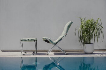 Fiam Poltrona Fiesta Soft Outdoor, alluminio - verde salvia, immagine decorativa