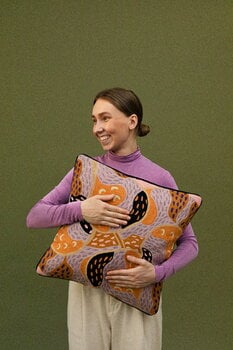 Finarte Paletti cushion cover, 50 x 50 cm, orange