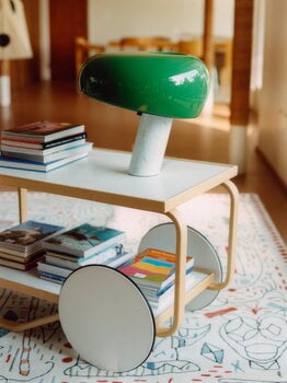 Flos Snoopy table lamp, green, decoration image