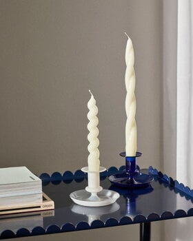HAY Flare candleholder, dark blue