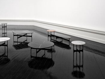 Wendelbo Floema sohvapöytä, ovaali, musta - musta marmori