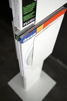 Inno Porta riviste Floor Case, bianco, immagine decorativa