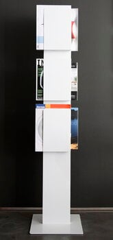 Inno Porta riviste Floor Case, bianco, immagine decorativa