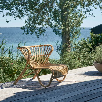 Sika-Design Fauteuil lounge Fox Exterior, naturel