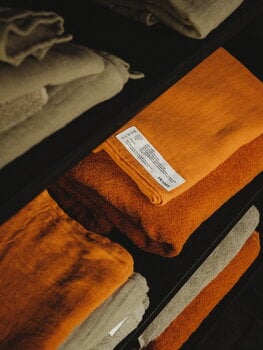 Frama Light Towel bath sheet, burned orange
