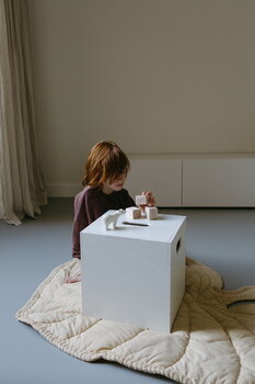 Nofred Boîte de rangement Cube, blanc