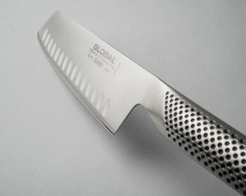 Global Coltello da verdura G-81, scanalato, 18 cm, immagine decorativa