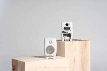 Genelec G One (B) active speaker, white, decoration image