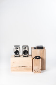 Genelec G Two (B) active speaker, RAW aluminium, decoration image