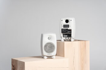 Genelec G Two (B) active speaker, white, decoration image