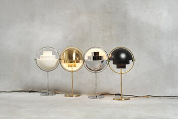 GUBI Multi-Lite table lamp, brass - shiny brass