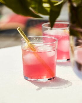 HAY Sip Cocktail straws, 6 pcs, glass