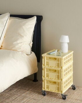 HAY Lampada da tavolo Apollo Portable, bianca, immagine decorativa