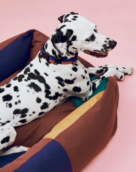 HAY Cuccia per cani HAY Dogs, L, bordeaux - verde, immagine decorativa