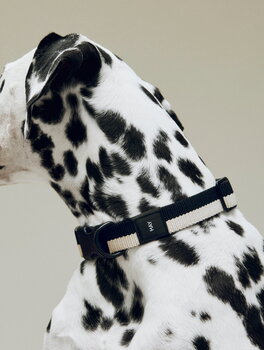 HAY Collare HAY Dogs, piatto, M-L, nero - bianco, immagine decorativa