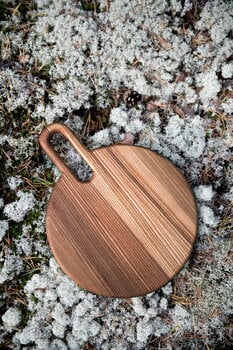Hanna Saari Halikko cutting board, round, elm