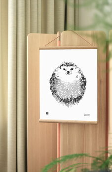 Teemu Järvi Illustrations Hedgehog poster, 30 x 40 cm